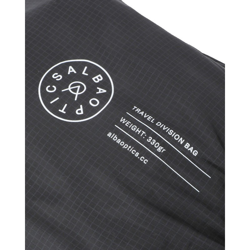 ALBA OPTICS アルバ オプティクス パッド入りミニトラベルバッグ【DIVISION TRAVEL BAG】 Black