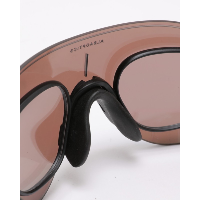 ALBA OPTICS アルバ オプティクス オプティカルクリップ 度入りレンズ対応インナーレンズ  【OPTICAL CLIPC】 BLACK/CLEAR