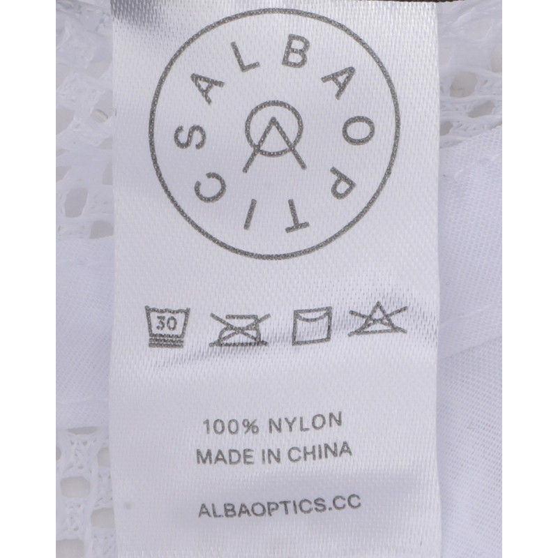 ALBA OPTICS アルバ オプティクス パッカブルトレイルキャップ【PACKABLE TRAIL HAT】 WHT/BLK/ORG