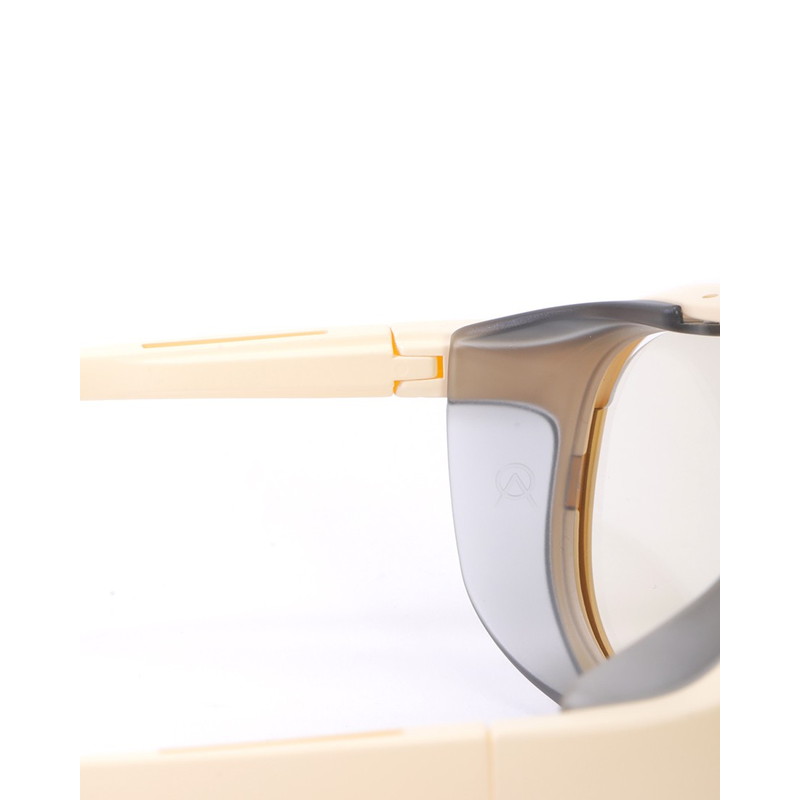ALBA OPTICS アルバ オプティクス ソロ 調光シルバーミラーレンズ サングラス 【SOLO VZUM F-LENS RKT】 バニラフレーム（VANILLA*RKT）