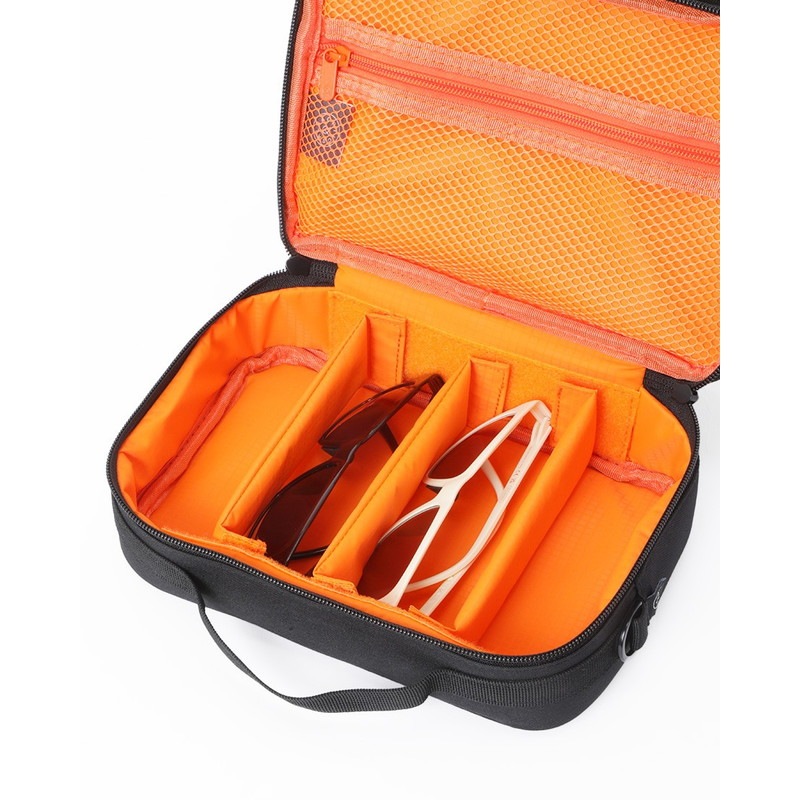 ALBA OPTICS アルバ オプティクス パッド入りミニトラベルバッグ【DIVISION TRAVEL BAG】 Black
