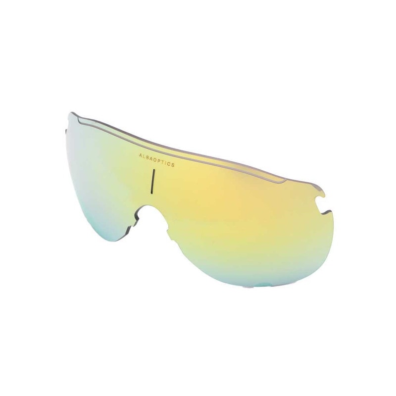 ALBA OPTICS アルバ オプティクス ストラトス用スペアレンズ（ミラーレンズ） 【VZUM S-LENS ML】 イエローミラーレンズ（ML KING）