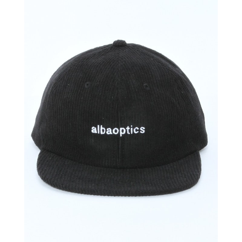 ALBA OPTICS アルバ オプティクス コーデュロイキャップ【CORDUROY HAT】 BLACK