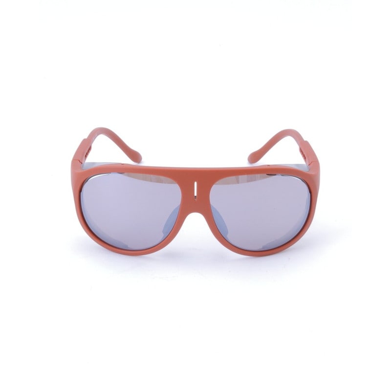 ALBA OPTICS アルバ オプティクス ソロ シルバーミラーレンズ サングラス 【SOLO VZUM MR ALU】 ラスティフレーム（RST*MR ALU）