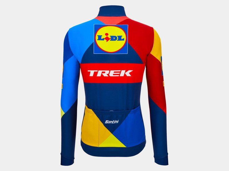 TREK トレック Lidl-Trekチームレプリカ・ロングスリーブサーマルジャージ Dark Blue/Yellow