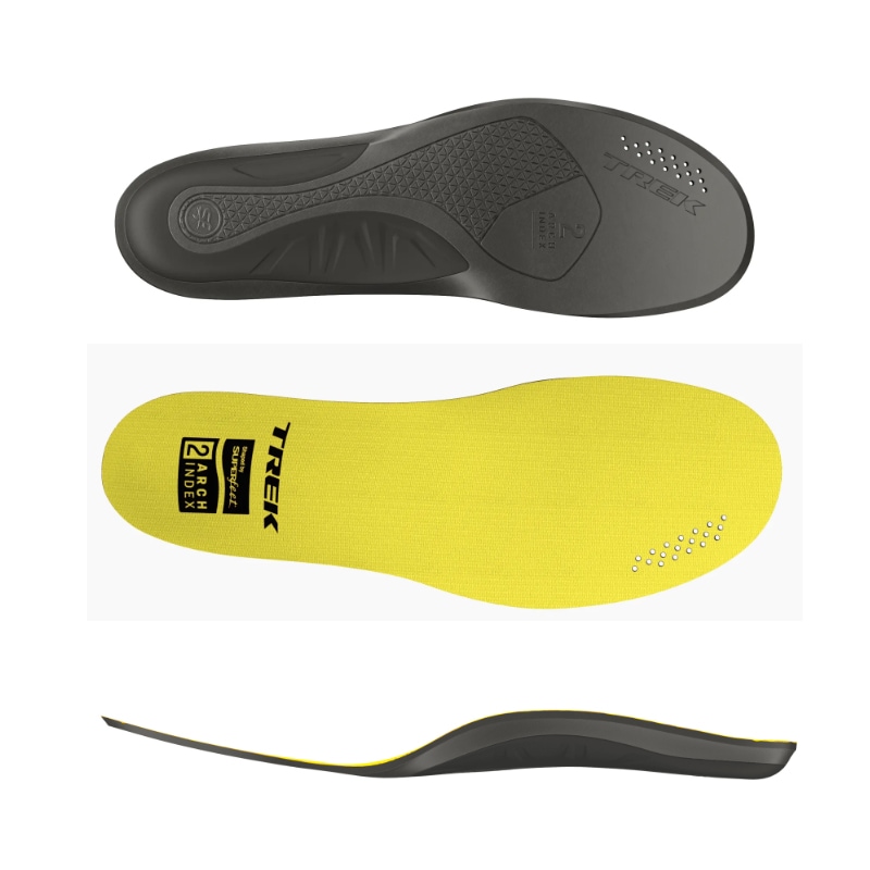 TREK トレック BioDynamic Mid Arch Yellow  サイクリングインソール