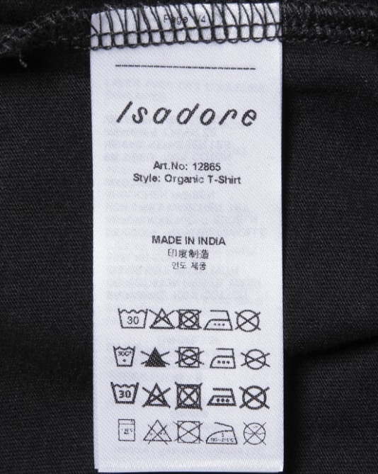Isadore イザドア Unisex Logo LS T-Shirt ユニセックスロングスリーブTシャツ