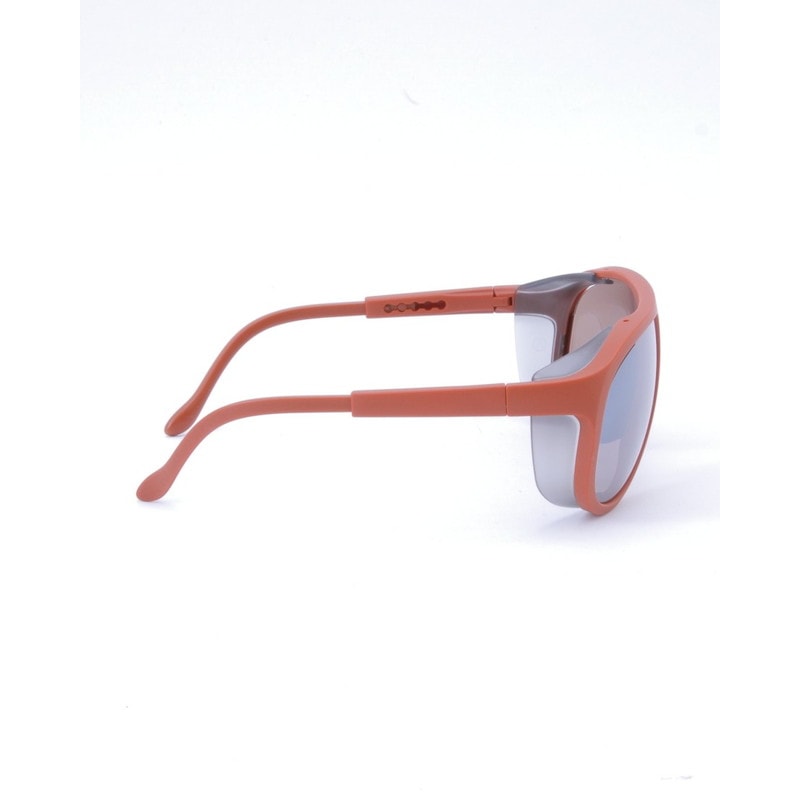 ALBA OPTICS アルバ オプティクス ソロ シルバーミラーレンズ サングラス 【SOLO VZUM MR ALU】 ラスティフレーム（RST*MR ALU）