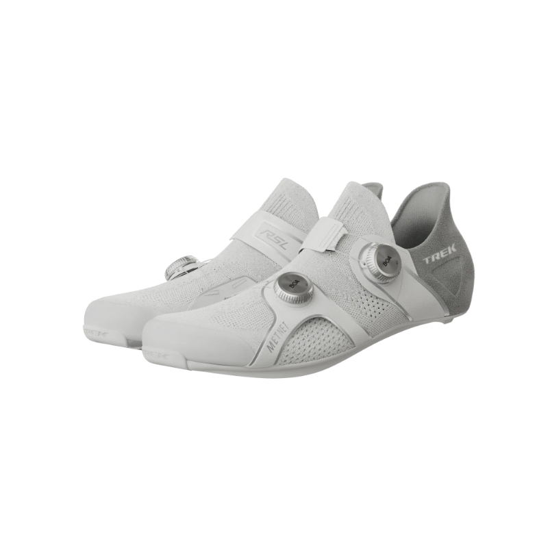 TREK トレック RSL Knit White/Silver  ロードサイクリングシューズ