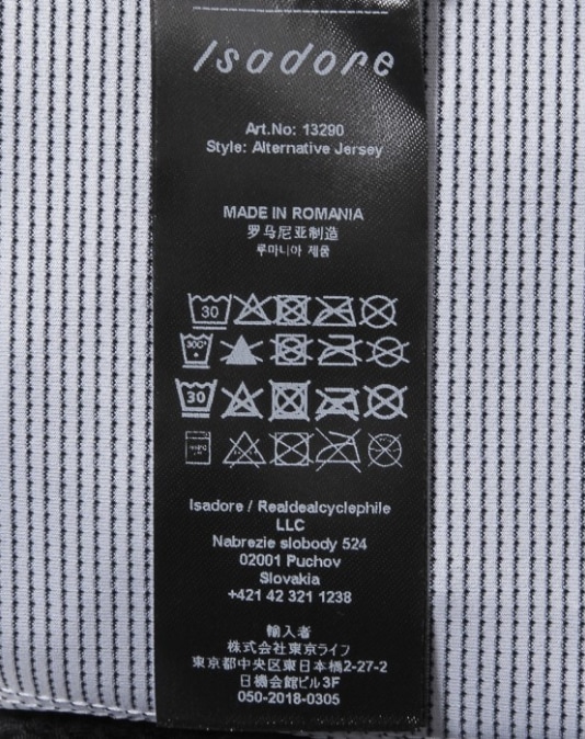 Isadore イザドア Alternative Ultralight Long Sleeve Jersey 2.0