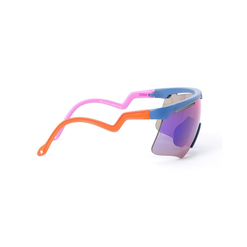 ALBA OPTICS アルバ オプティクス ＜限定＞デルタバイブ パープルミラーレンズ サングラス【DELTA VIBE VZUM ML PLASMA】 マルチカラーフレーム（VIBE*PLASMA)