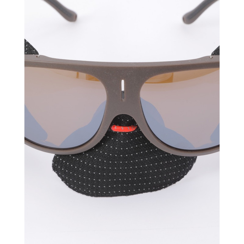 ALBA OPTICS アルバ オプティクス ソロウルトラ 調光シルバーミラーレンズ サングラス 【SOLO ULTRA Barberini F-LENS MR ALU】 エスプレッソフレーム（ESPRESSO*F-LENS MR ALU)