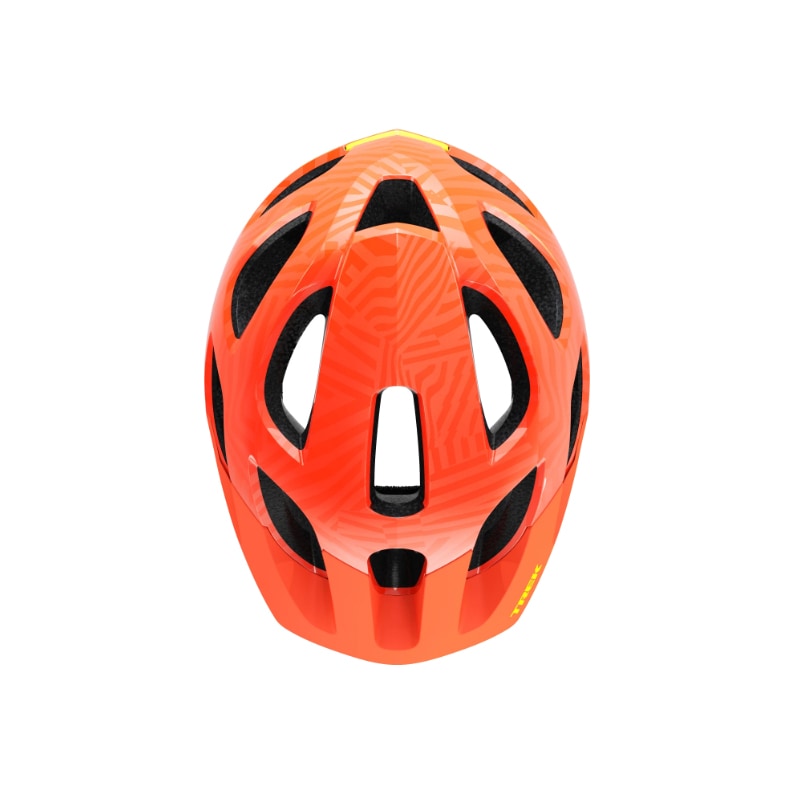 TREK トレック Tyro Radioactive Orange  ユースヘルメット