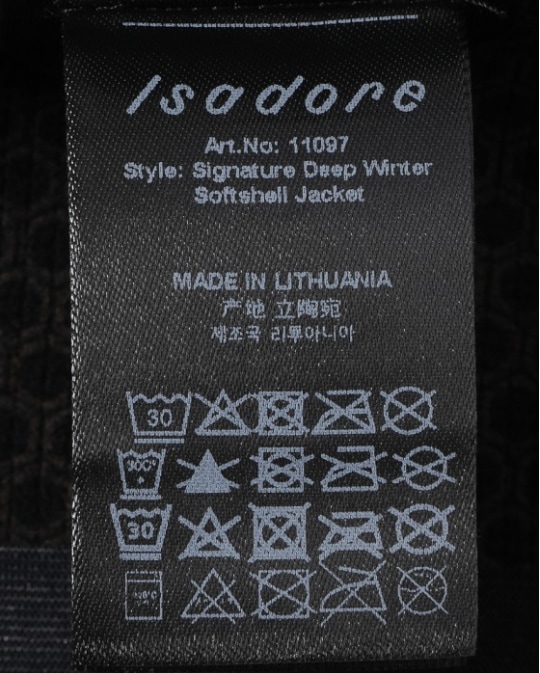 Isadore イザドア Signature Deep Winter Softshell Jacket2.0 ディープウィンターソフトシェルジャケット