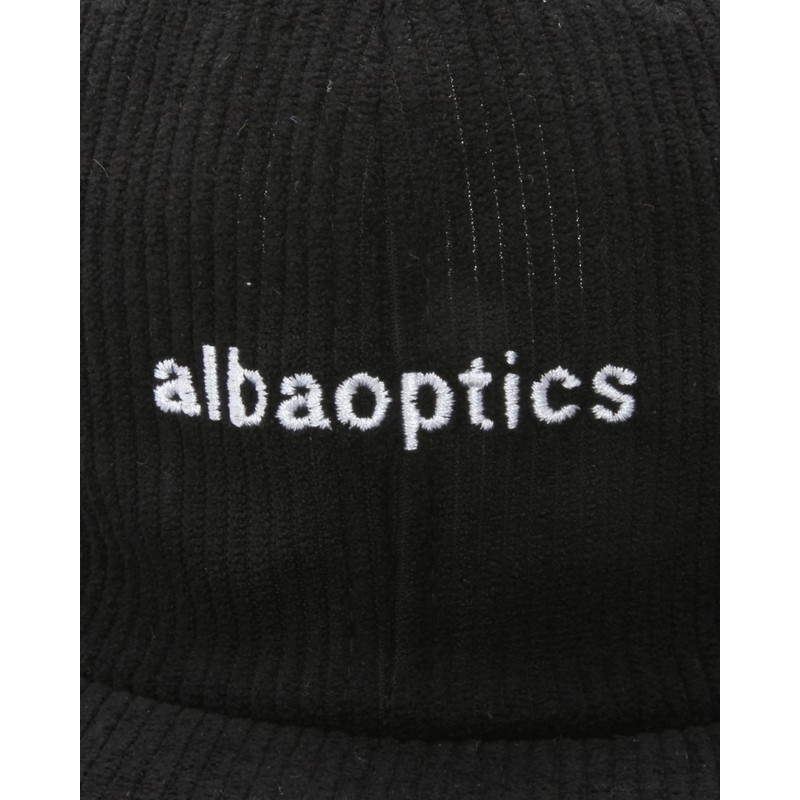 ALBA OPTICS アルバ オプティクス コーデュロイキャップ【CORDUROY HAT】 BLACK