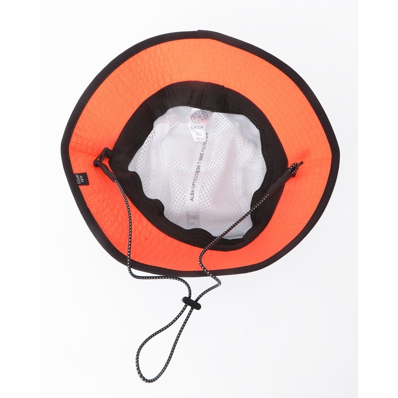 ALBA OPTICS アルバ オプティクス バケットハット【AO BUCKET HAT】 ブラック×ホワイト