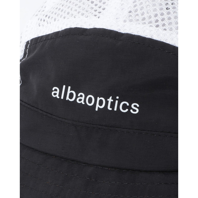 ALBA OPTICS アルバ オプティクス バケットハット【AO BUCKET HAT】 ブラック×ホワイト