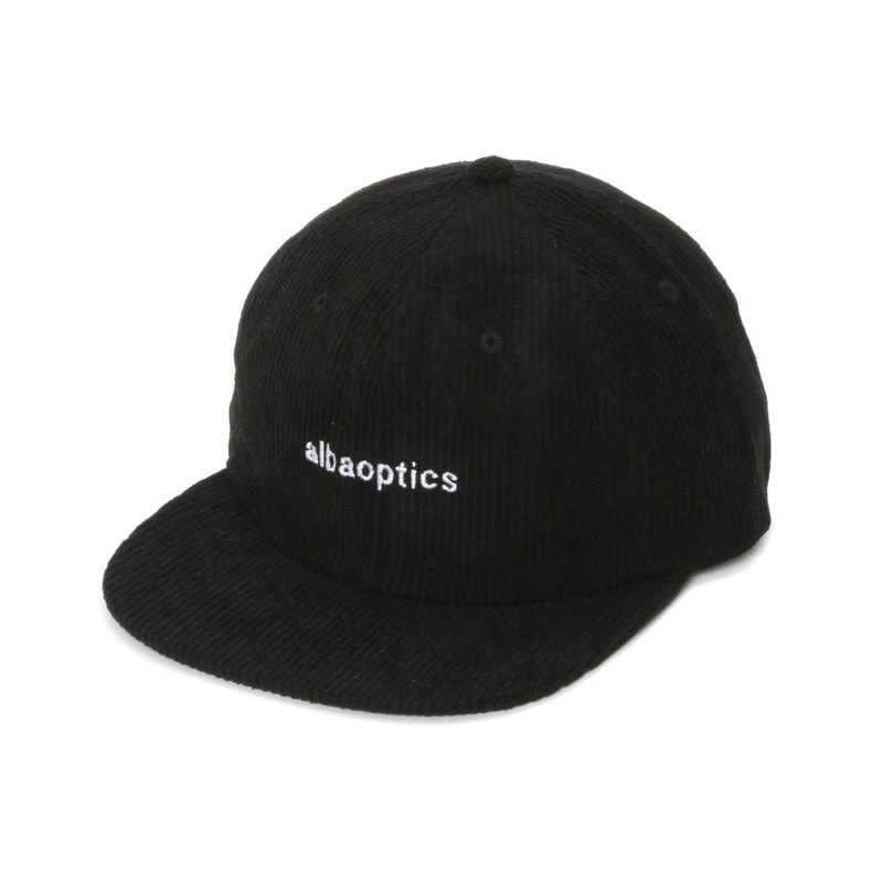 ALBA OPTICS アルバ オプティクス コーデュロイキャップ【CORDUROY HAT】 BLACK