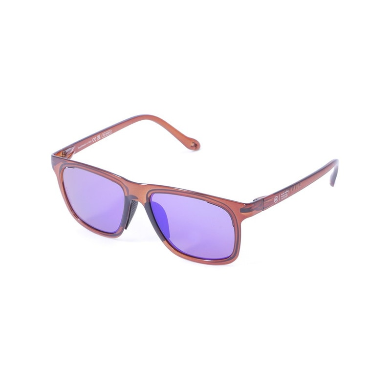 ALBA OPTICS アルバ オプティクス アヌマ パープルミラーレンズ サングラス 【ANVMA VZUM ML PLASMA】 グロッシーブラウン（BRN GLOSSY*PLASMA）