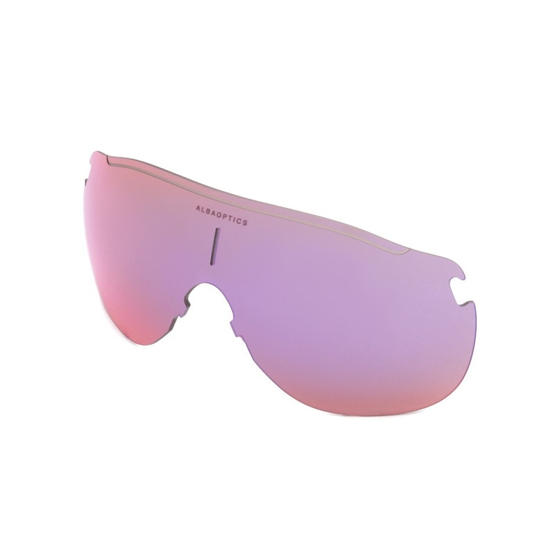 ALBA OPTICS アルバ オプティクス ストラトス用スペアレンズ（ミラーレンズ） 【VZUM S-LENS ML】 パープルミラーレンズ（ML PLASMA）