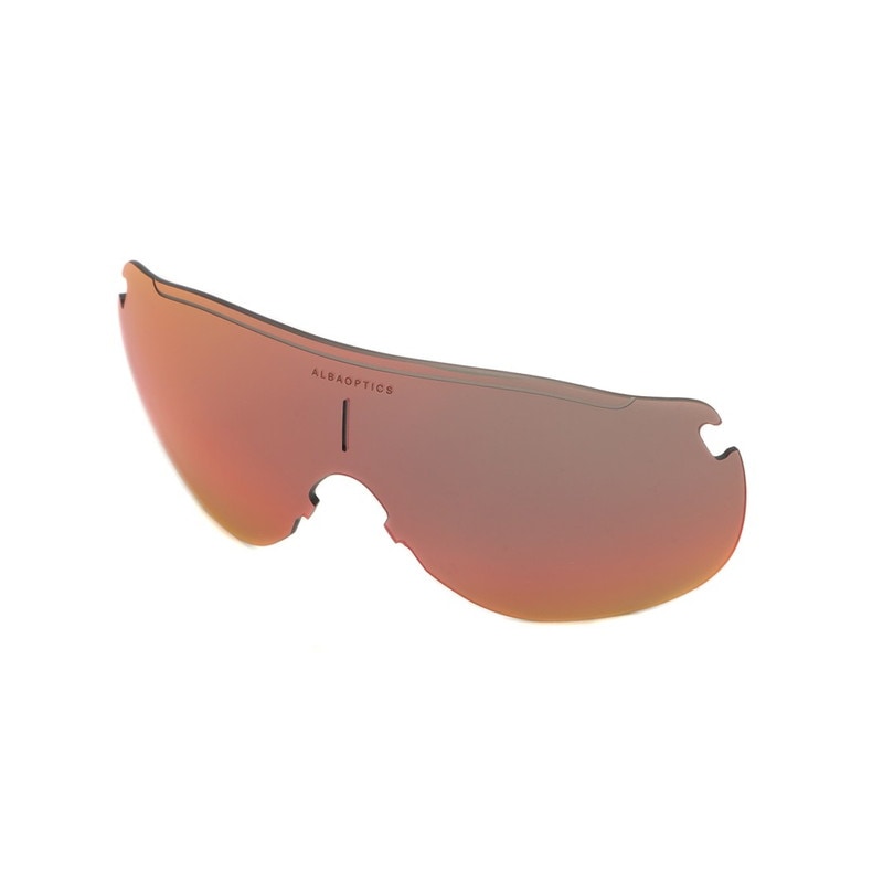 ALBA OPTICS アルバ オプティクス ストラトス用スペアレンズ（ミラーレンズ） 【VZUM S-LENS ML】 レッドミラーレンズ（ML LAVA）