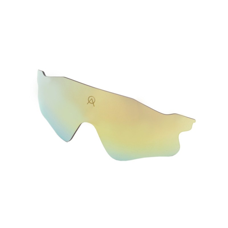 ALBA OPTICS アルバ オプティクス デルタレイ用スペアレンズ（カラーミラーレンズ） 【VZUM A-LENS LEI ML】 イエローミラーレンズ（ML KING）