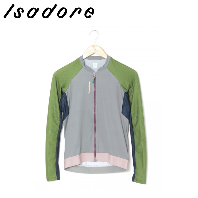 【現品特価】Isadore イザドア Alternative Ultralight Long Sleeve Jersey Mサイズ フォールンロック