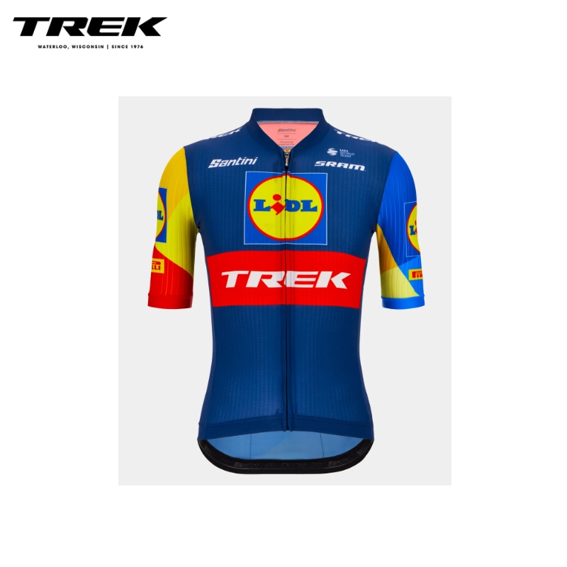 TREK トレック Lidl-Trek RSLチームジャージ Dark Blue/Yellow