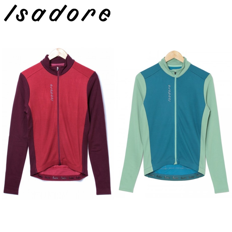 Isadore イザドア Patchwork Thermal Long Sleeve Jersey ロングスリーブジャージ