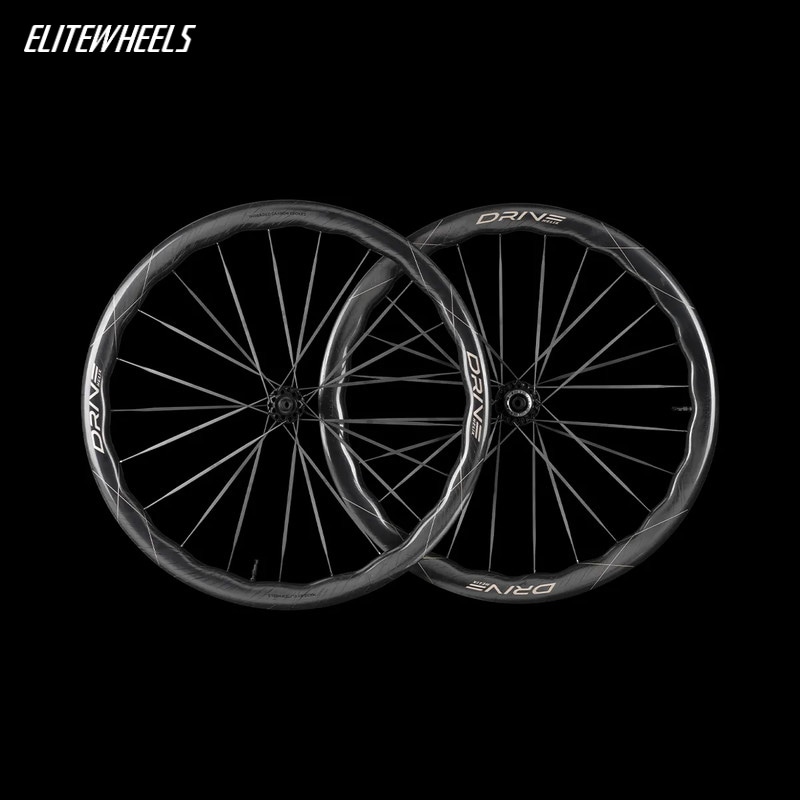 ELITEWHEELS エリートホイール Drive Helix 46D CS ドライブ ヘリックス 46D カーボンスポーク ディスクブレーキ サーフェスハブ　ホイールセット